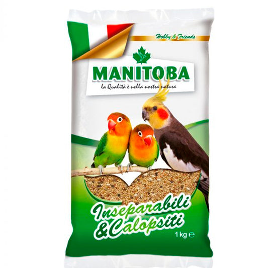 Manitoba Mixtura Agapornis y Ninfas 1 kg