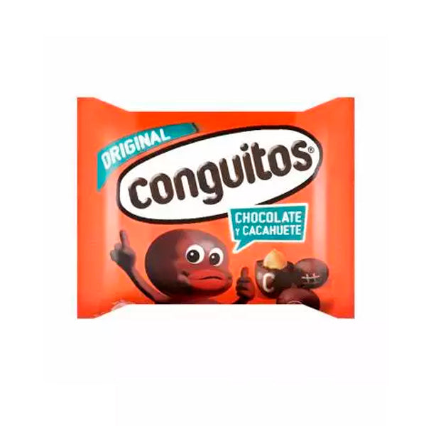 Conguitos Snack Bolsa 45g - Cacahuetes Cubiertos de Chocolate