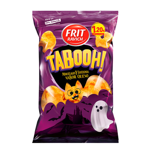 Frit Ravich Tabooh Murciélagos y Fantasmas Sabor Queso 70g - Crujientes y Divertidos
