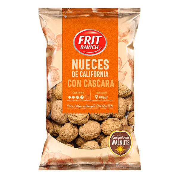 Frit Ravich Nueces Con Cascara USA 500G