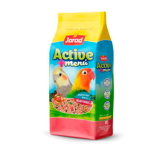 Jarad Active Agapornis y Ninfas 1 kg