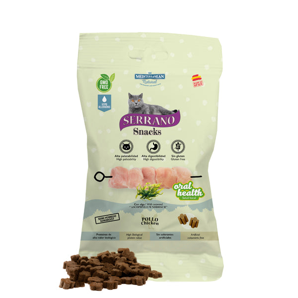 Mediterranean Serrano Gatos Salud Bucal 50 gr