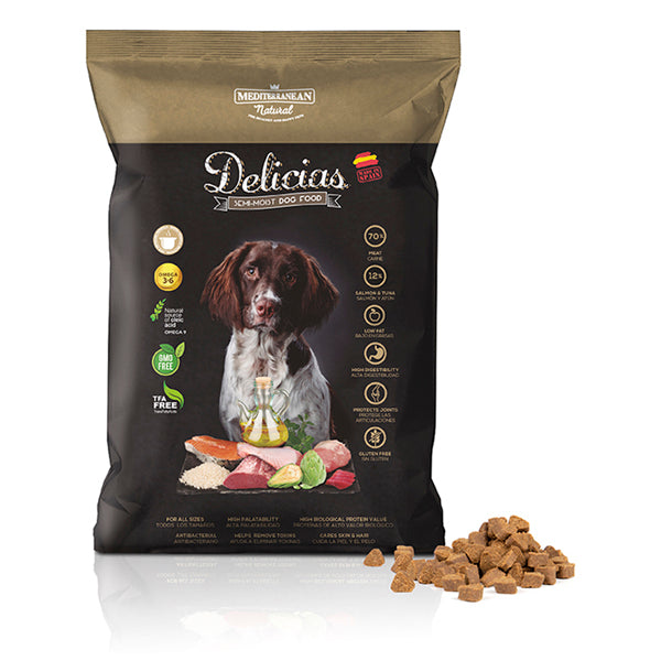 Mediterranean Natural Delicias Semi-húmedas para perros adultos